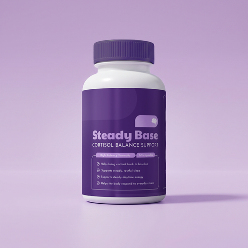 Corvela Steady Base™ Capsules - Lower Cortisol, Restore Your Rhythm